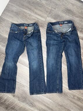 Place Boys Dark Blue Bootcut Jeans (2 Pair)